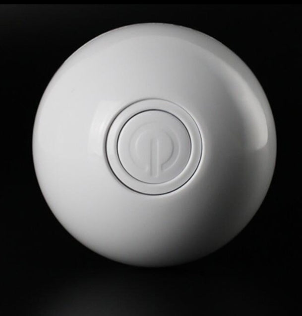 LED Laser Electronic Rolling Pet Funny Cat Toy Ball - Fluffy Peach